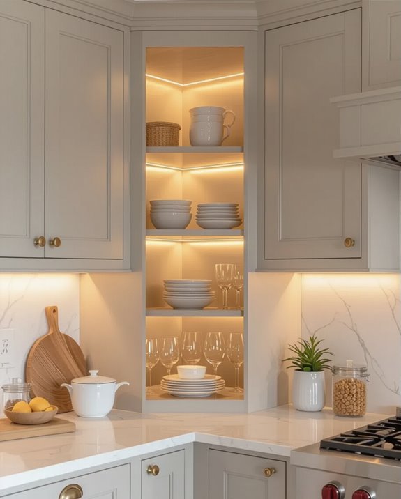 elevated ambiance through lighting