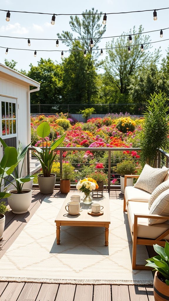 elevated outdoor deck design