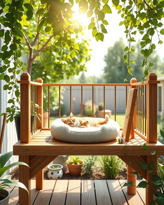 elevated perch for cats