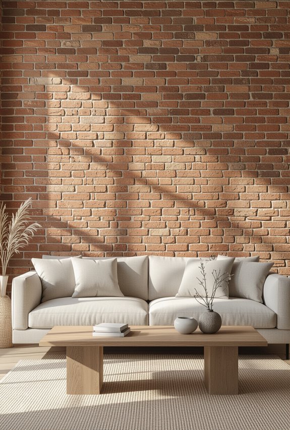 embrace authentic aged brickwork