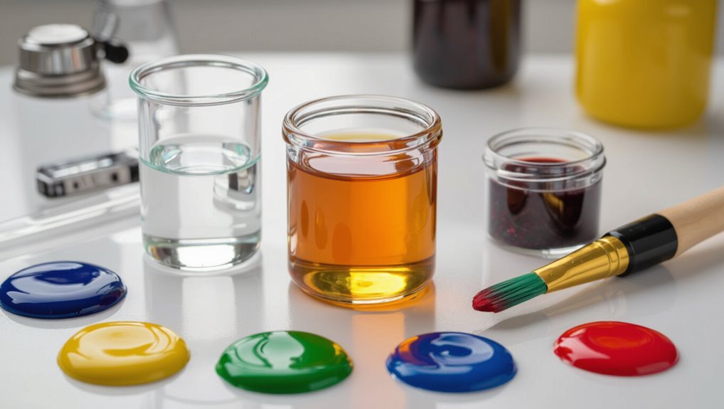 enamel paint formulation components