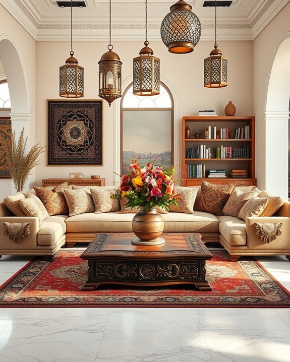 enchanting arabian lantern decor