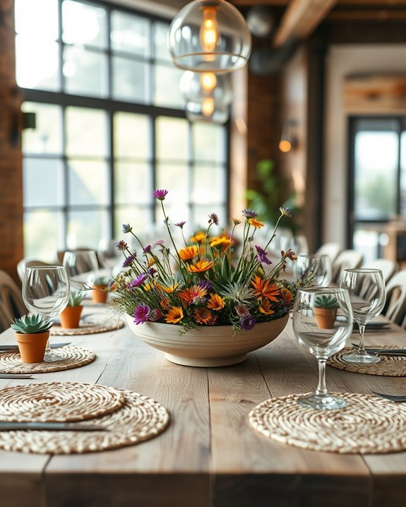enchanting boho dining focal points
