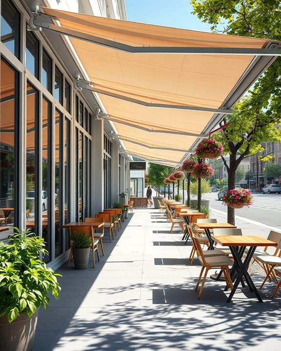 enchanting caf canopy design