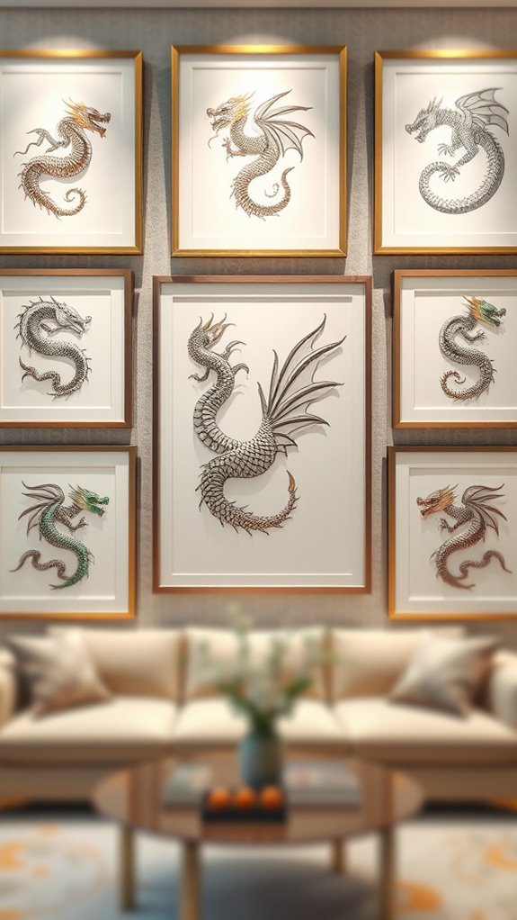 enchanting dragon art collections