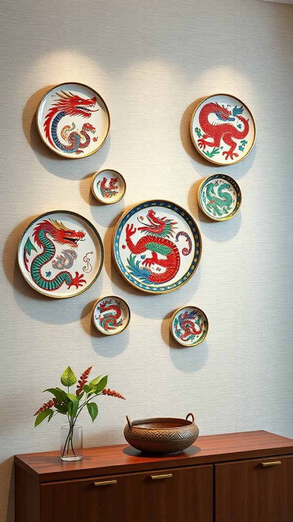 enchanting dragon wall decor