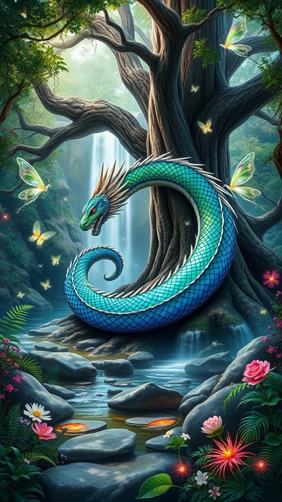 enchanting fantasy mural ideas