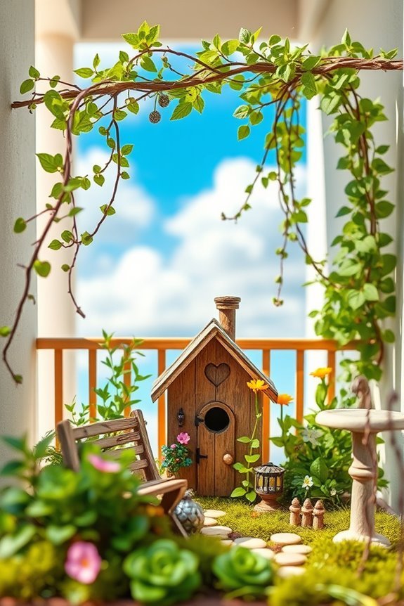enchanting miniature fairy garden