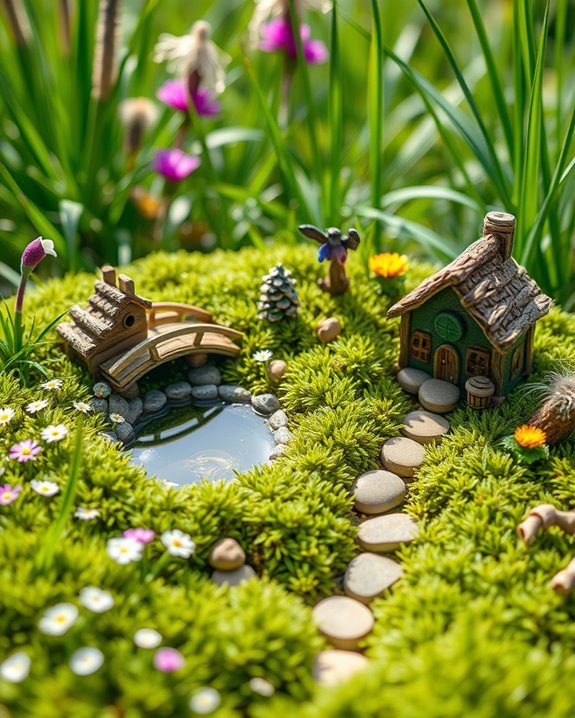 enchanting miniature fairy garden