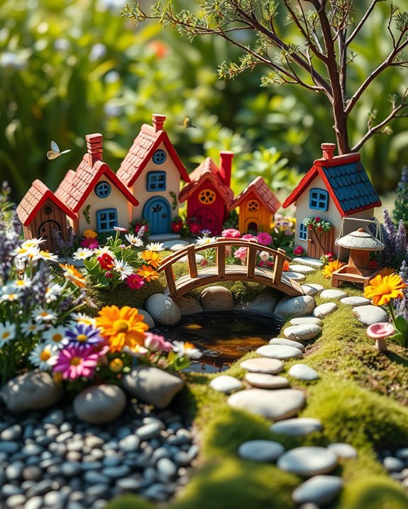 enchanting miniature garden creation