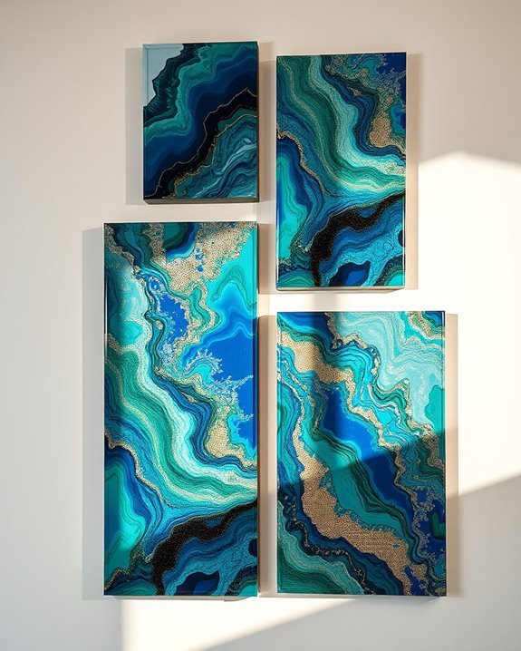 enchanting resin wall decor