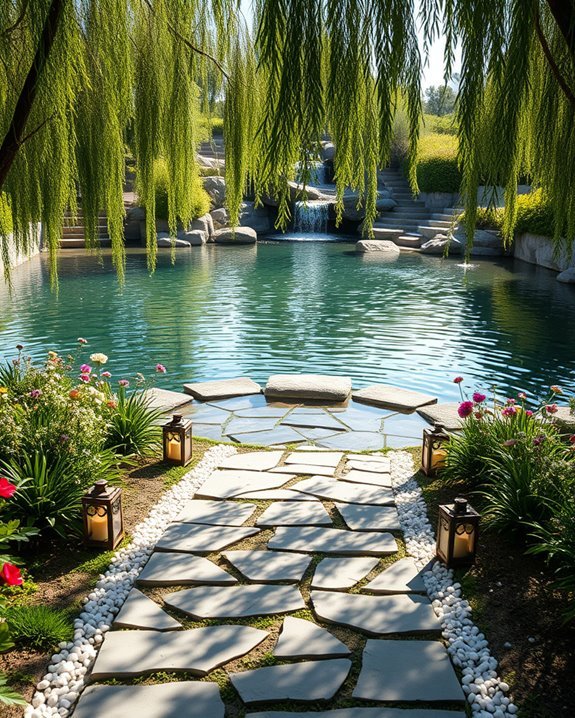 enchanting waterfall entrance experience