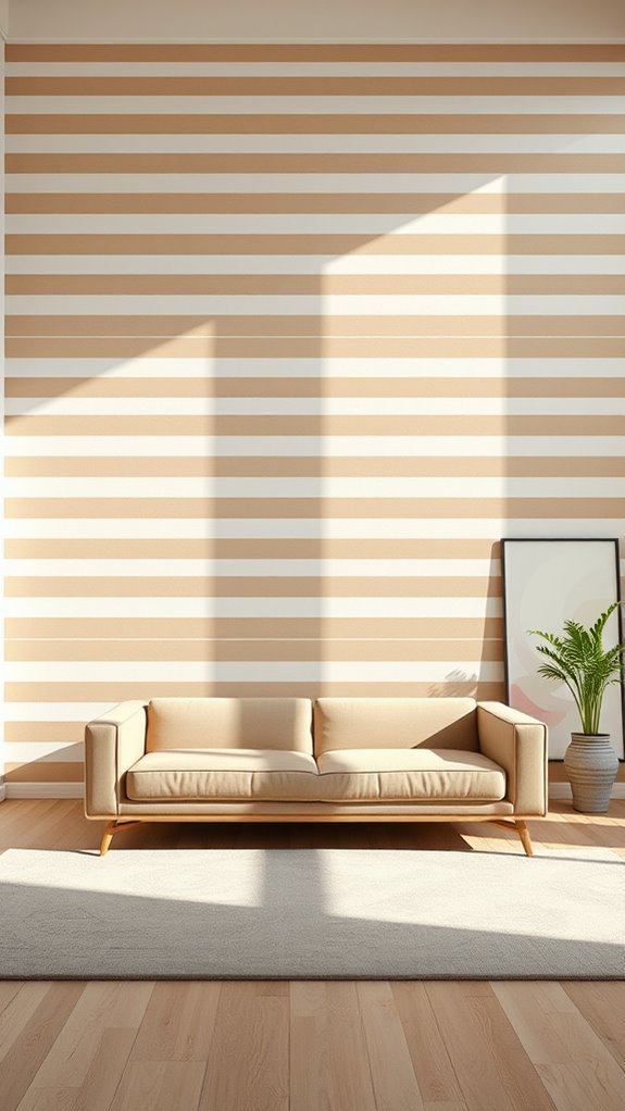 energize room with stripes