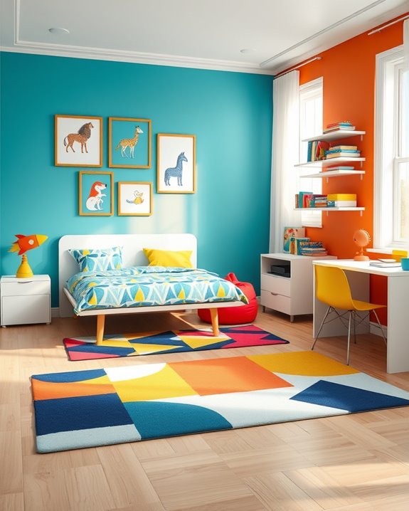 energizing bold color schemes