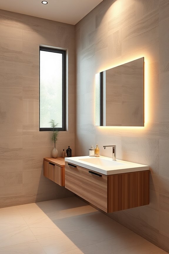 energy efficient bathroom warmth