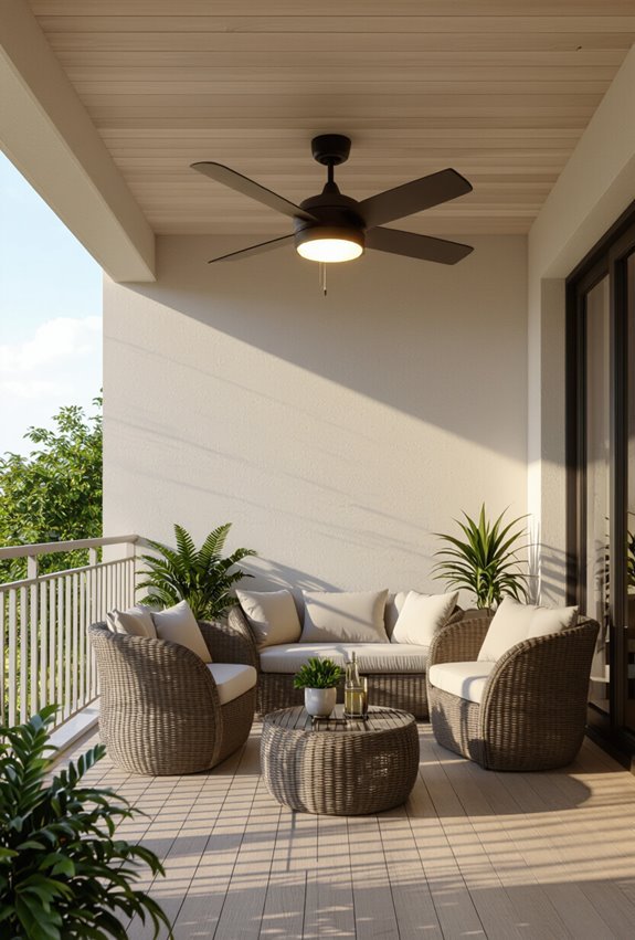 energy efficient remote controlled fan lighting