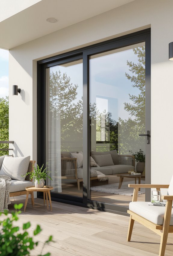 energy efficient sliding doors