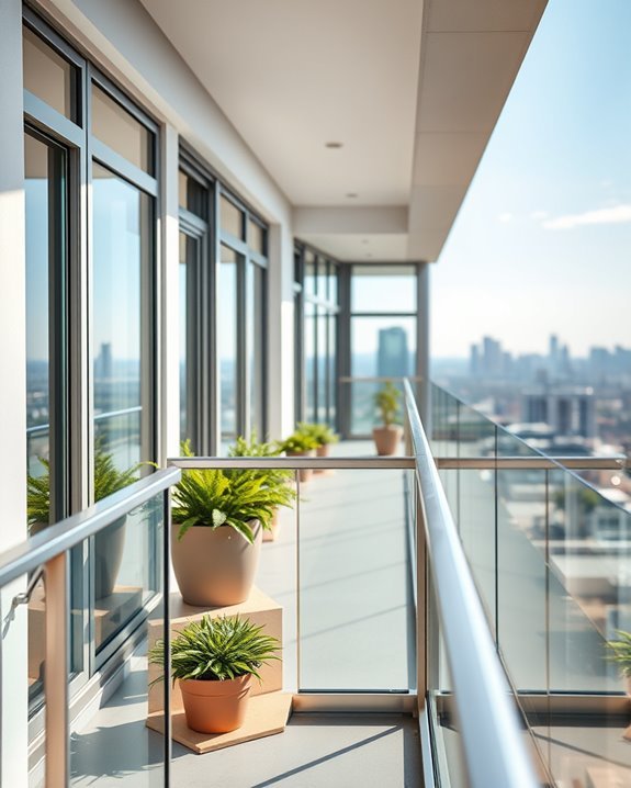 energy saving balcony windows