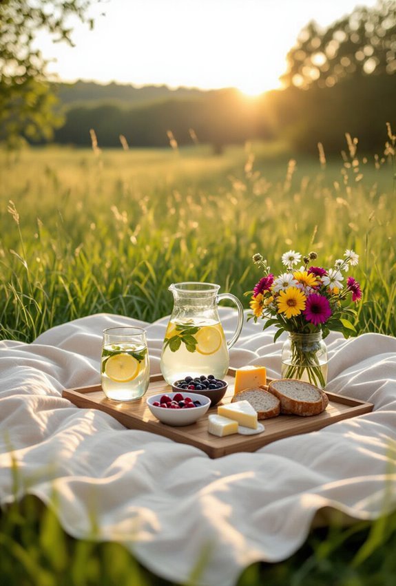 engaging sensory personalized picnic ambiance