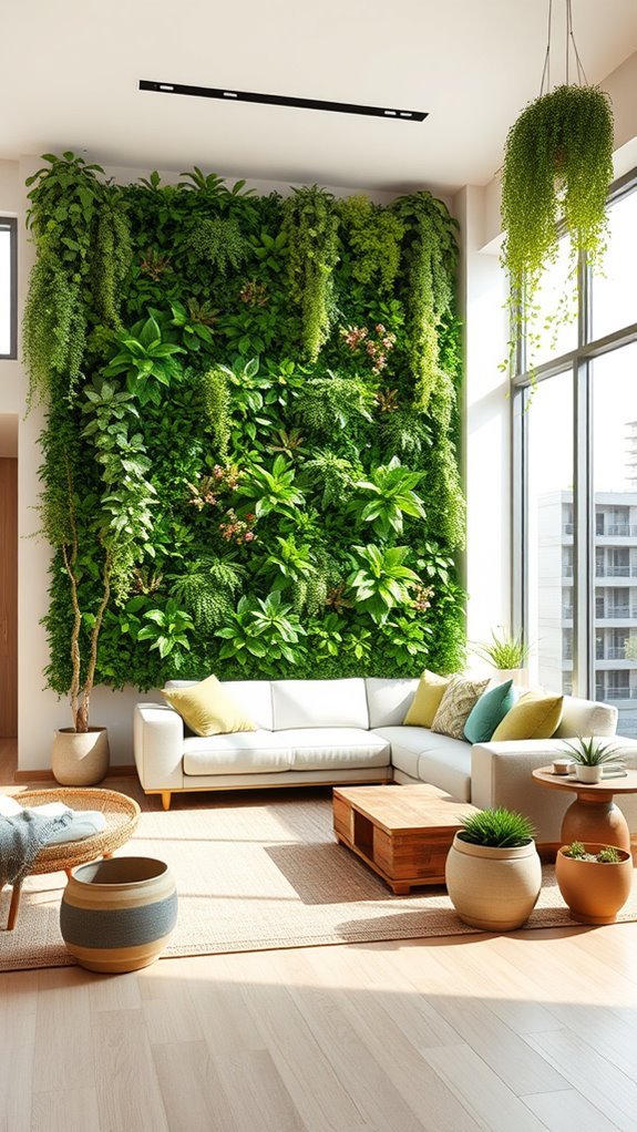 enhance aesthetics with greenery