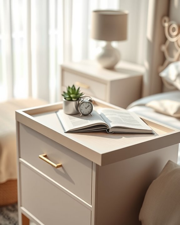 enhance bedside table functionality