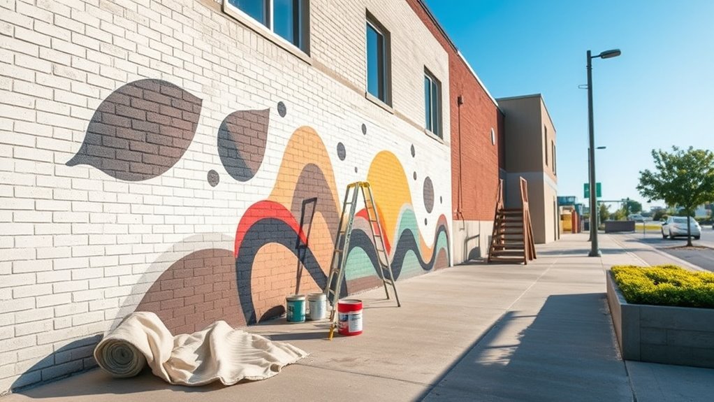 enhance community through murals