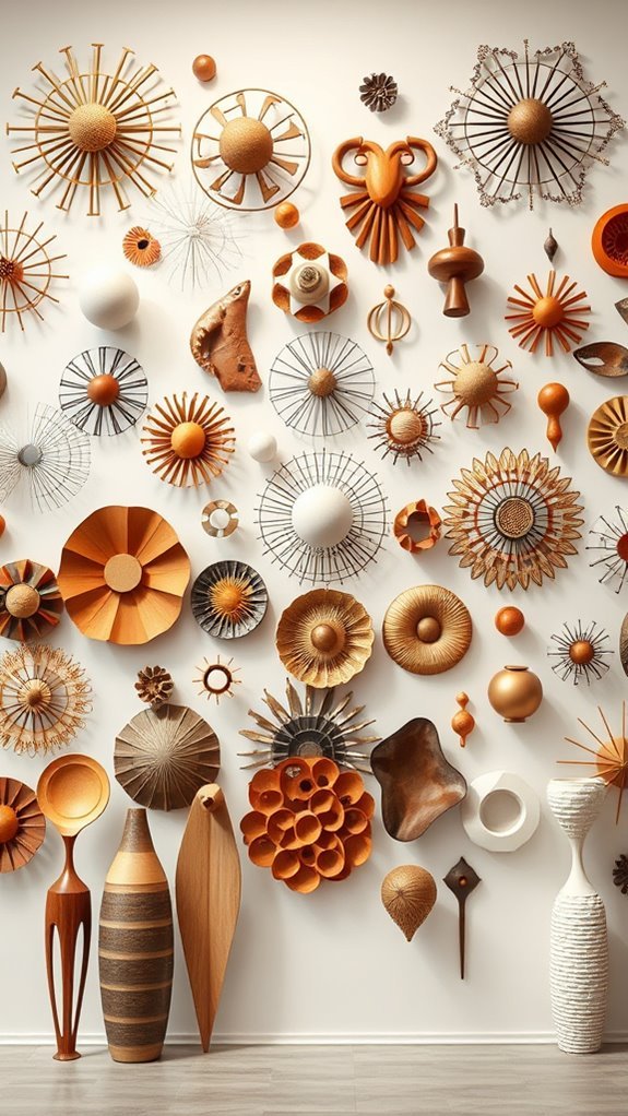 enhance design with sculptures