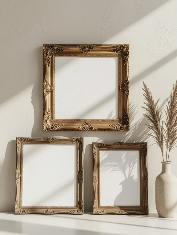 enhance display with frames