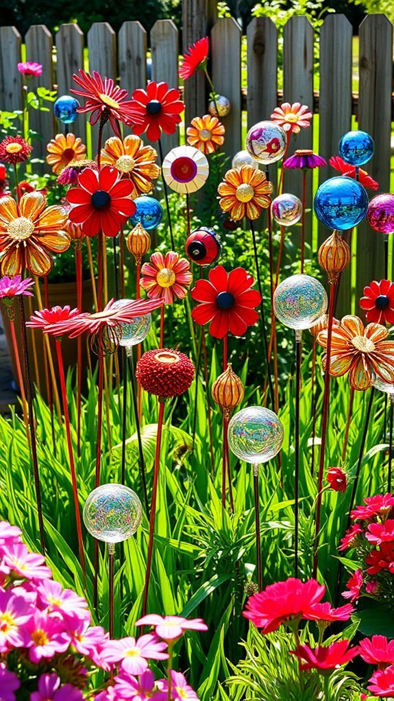 enhance garden charm creatively