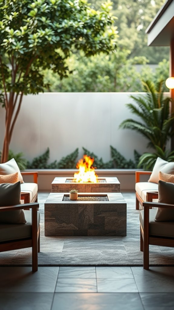 enhance outdoor space ambiance
