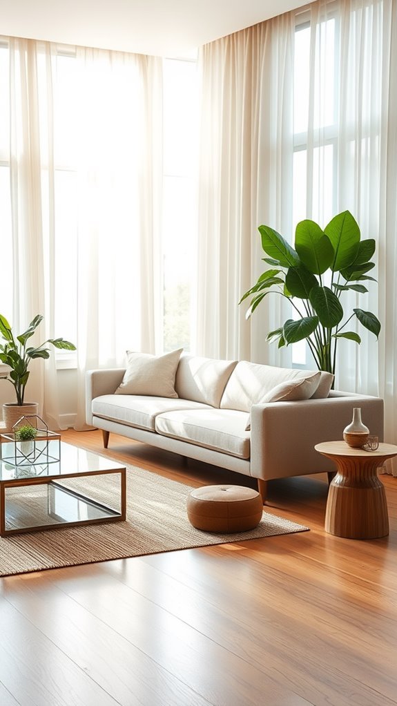 enhance space with greenery