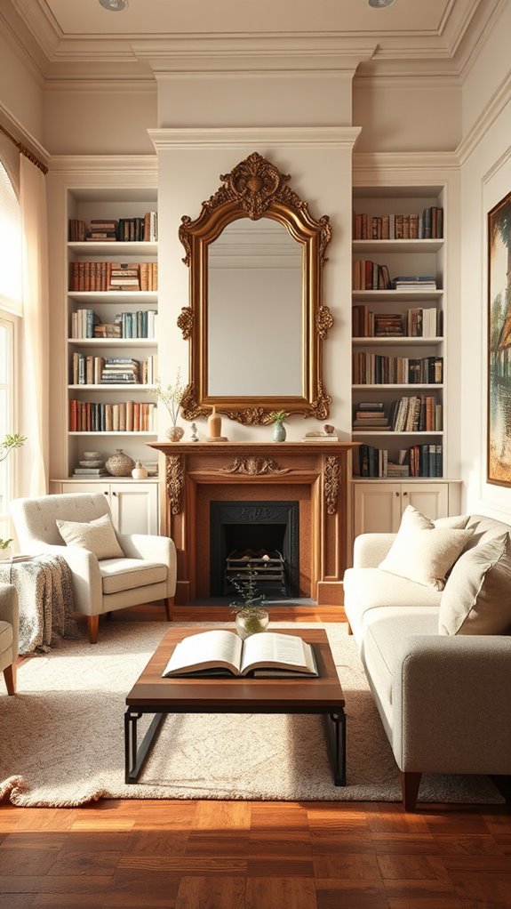 enhance space with mirrors