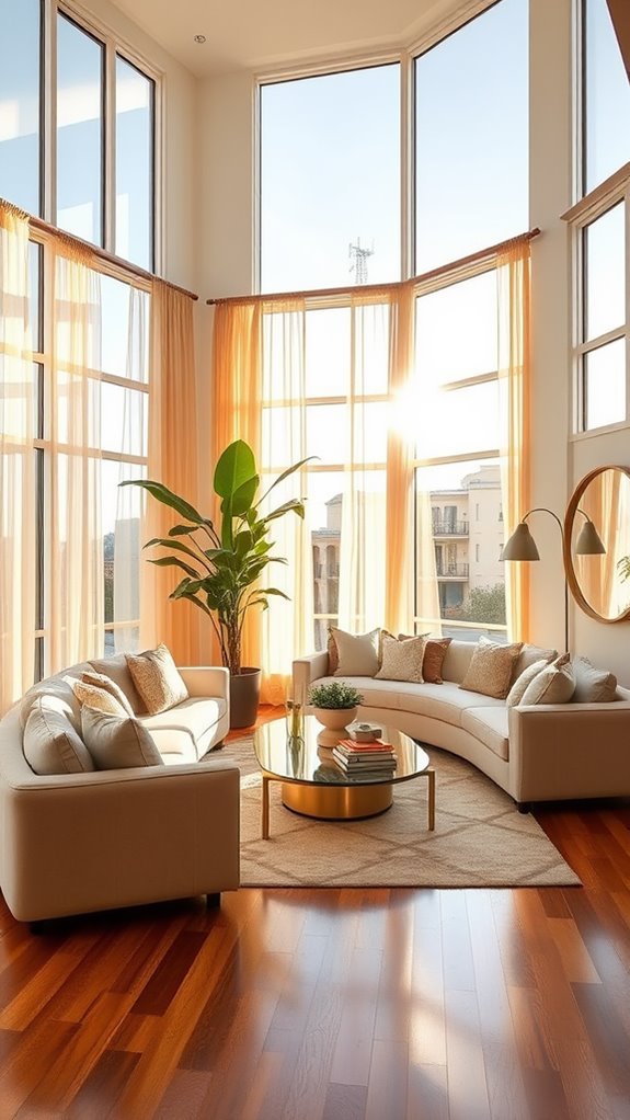 enhance sunlight exposure indoors