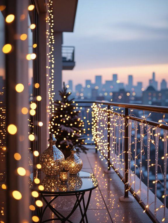 enhance with reflective accents