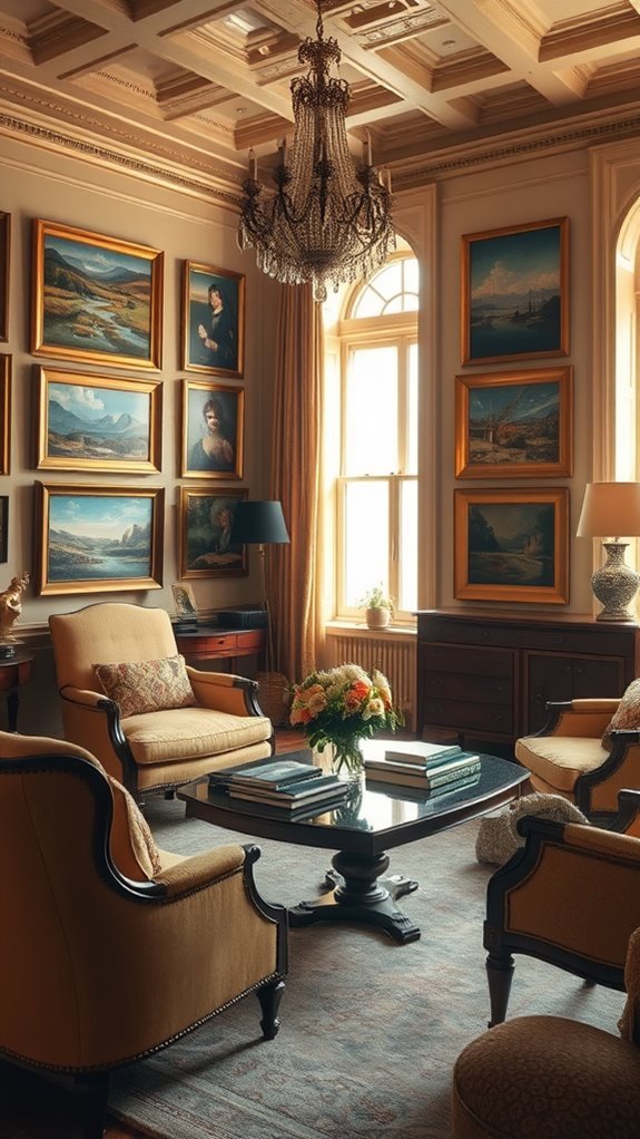 enhancing aesthetic with artwork
