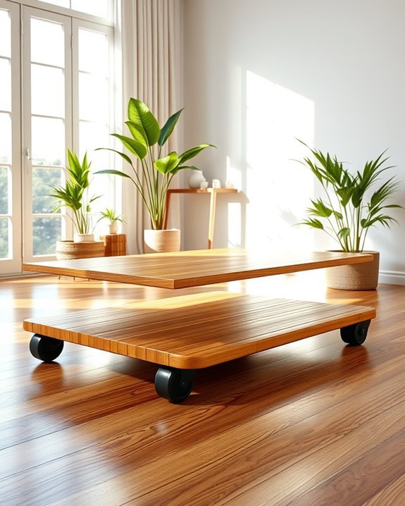 enhancing bamboo furniture mobility