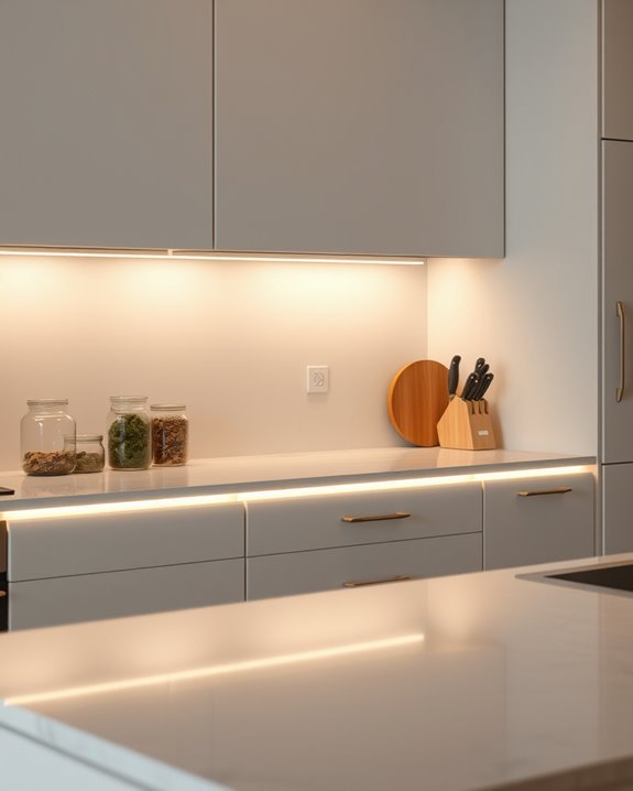 enhancing kitchen workspace illumination