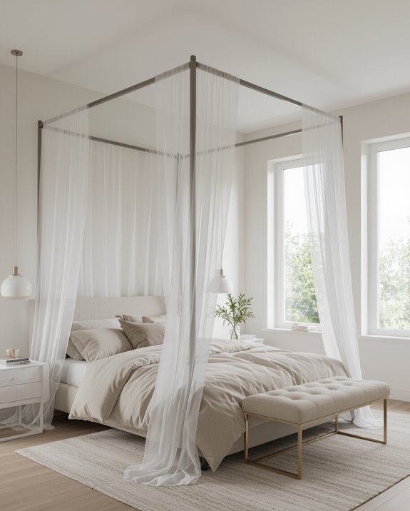 enhancing vertical bedroom aesthetics