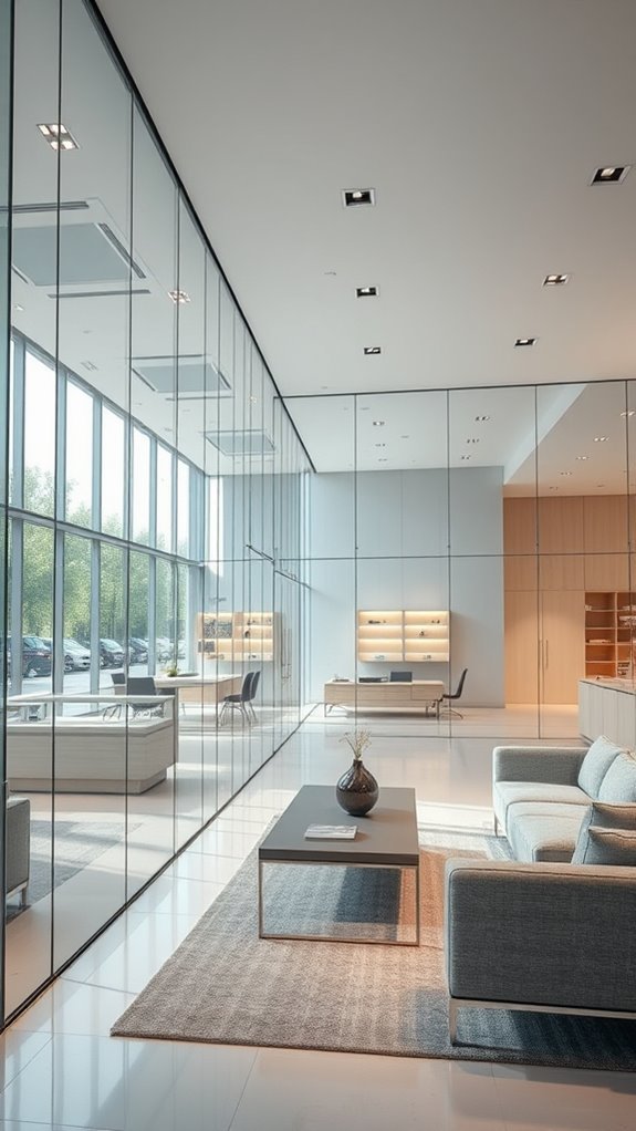 enhancing visibility with glass