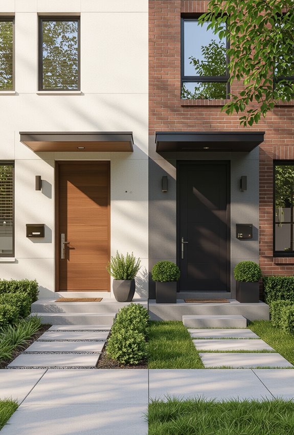 entrance design reflects accessibility