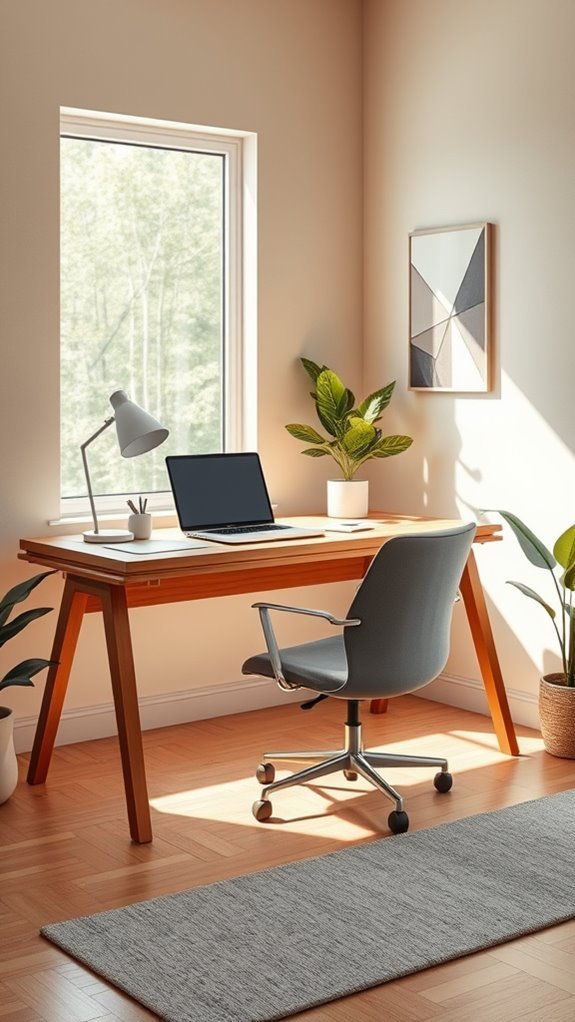 ergonomic organization and lighting
