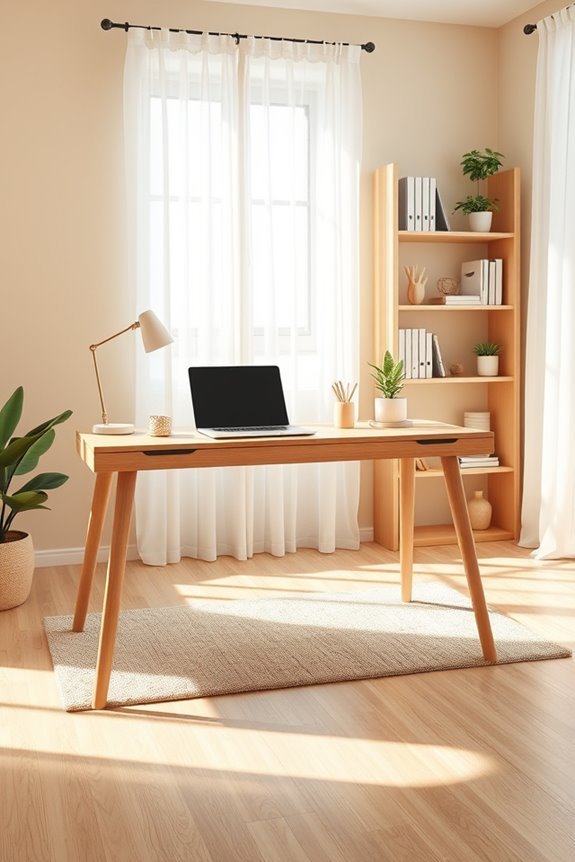 ergonomic productive home office