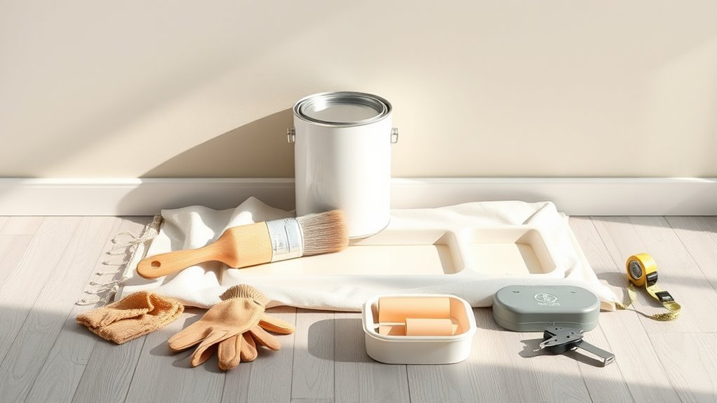 essential painting tools and supplies