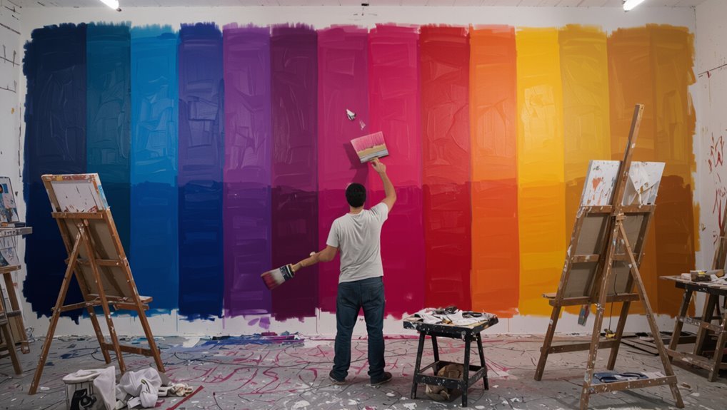 establish smooth color gradients