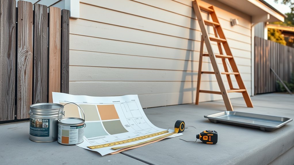 estimate exterior paint coverage