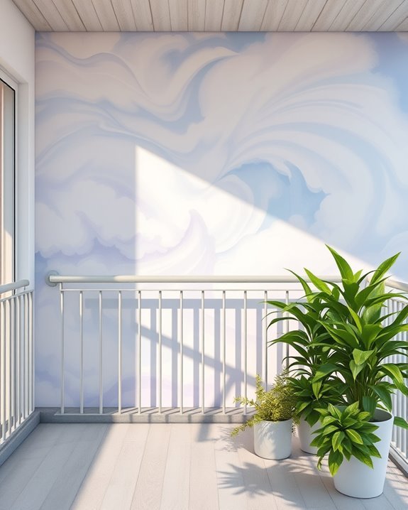 ethereal cloudscape outdoor escape