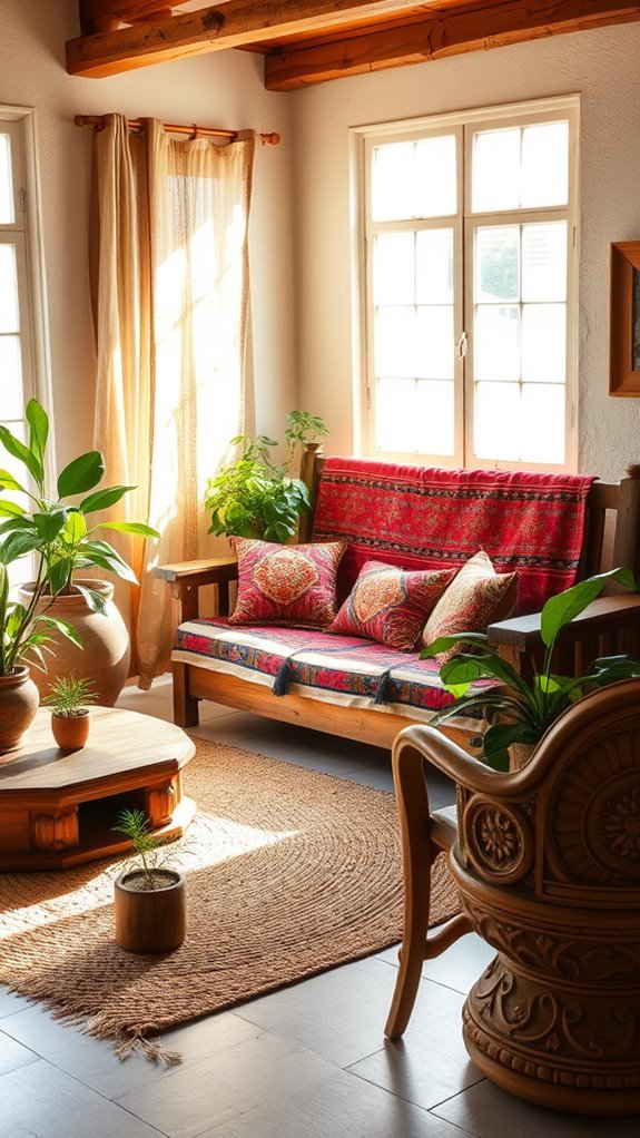 ethnic decor and sustainability