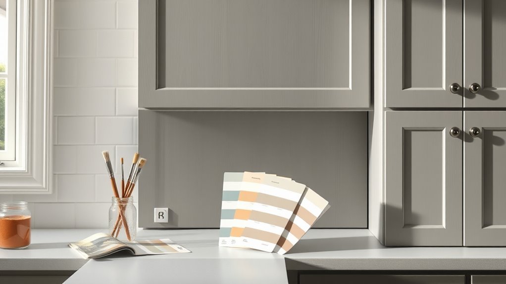 evaluate paint in light