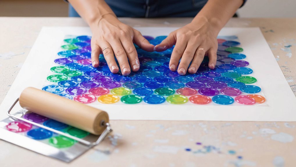 even pressure for prints