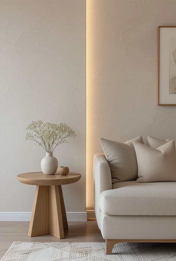 evenly illuminate accent wall